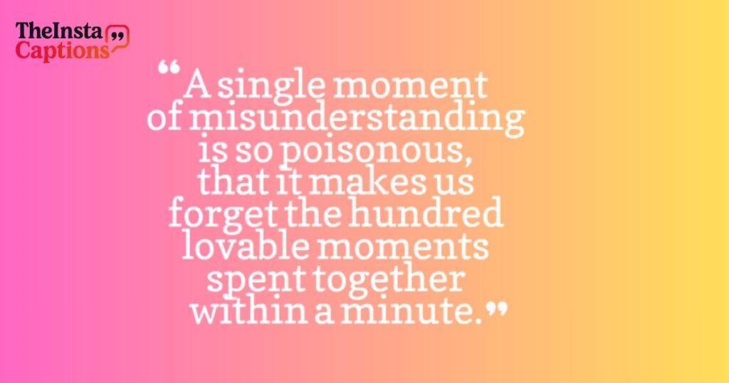 disappointment friendship misunderstanding quotes