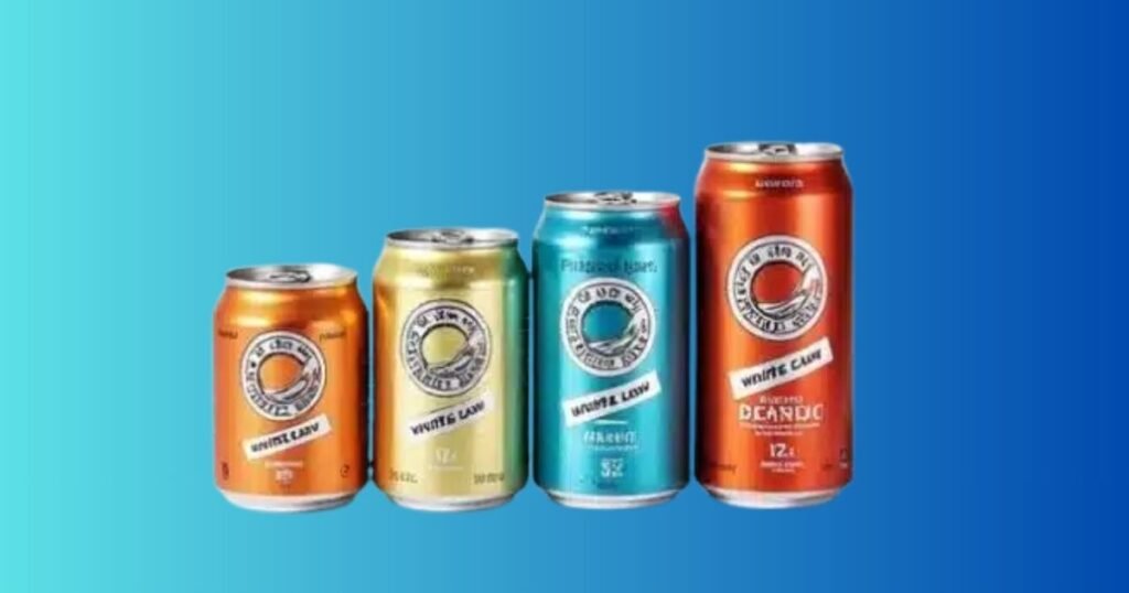 white claw sizes