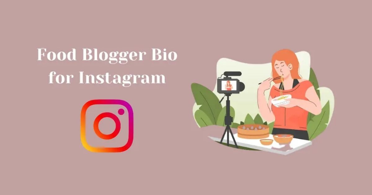 Food bio for Instagram