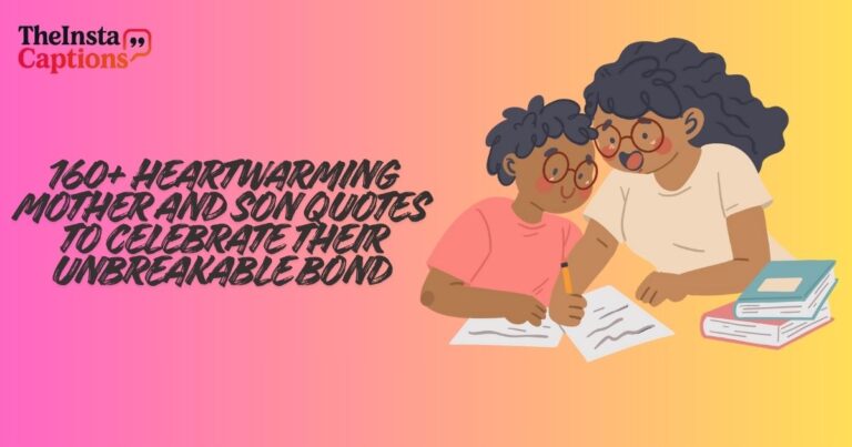 Mother and Son Quotes
