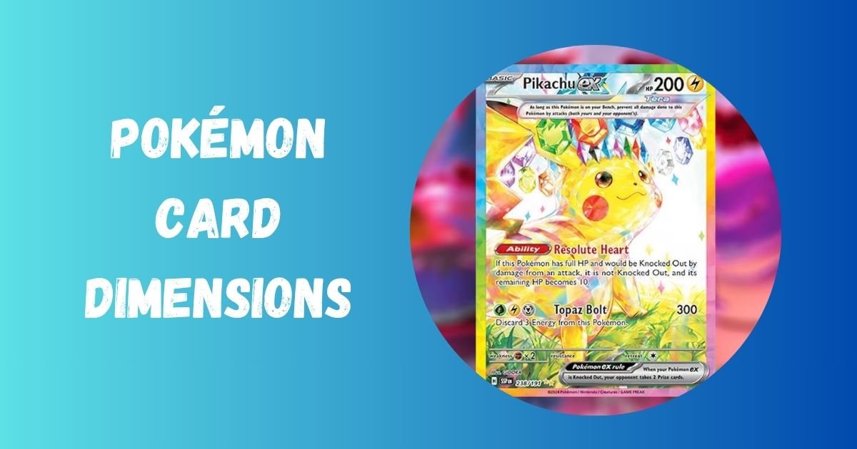 Pokémon Card Dimensions
