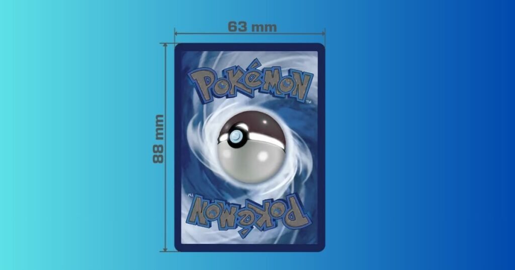 pokemon card size