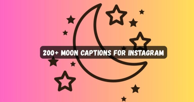 Moon Captions for Instagram