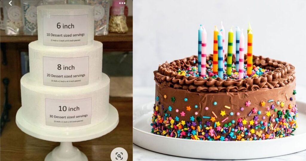 8 Inches Cake
